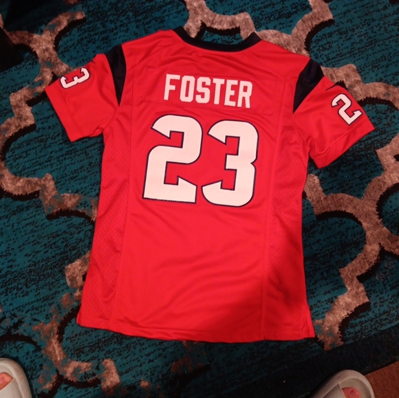 Nike  Foster Houston Texans Women Game Jersey #23 In Very Good Condition  Size M - Picture 5 of 5